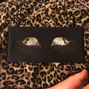 BCBGMaxazria Sequined Dove Clutch